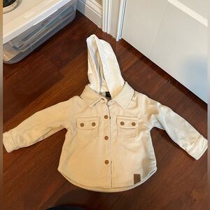 little bipsy hooded corduroy jacket 6-12 months